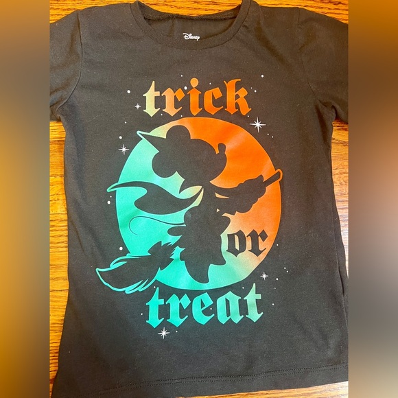Minnie Mouse Halloween Witch Short Sleeved Tee-shirt toddler size 4T NWOT. - Picture 3 of 5